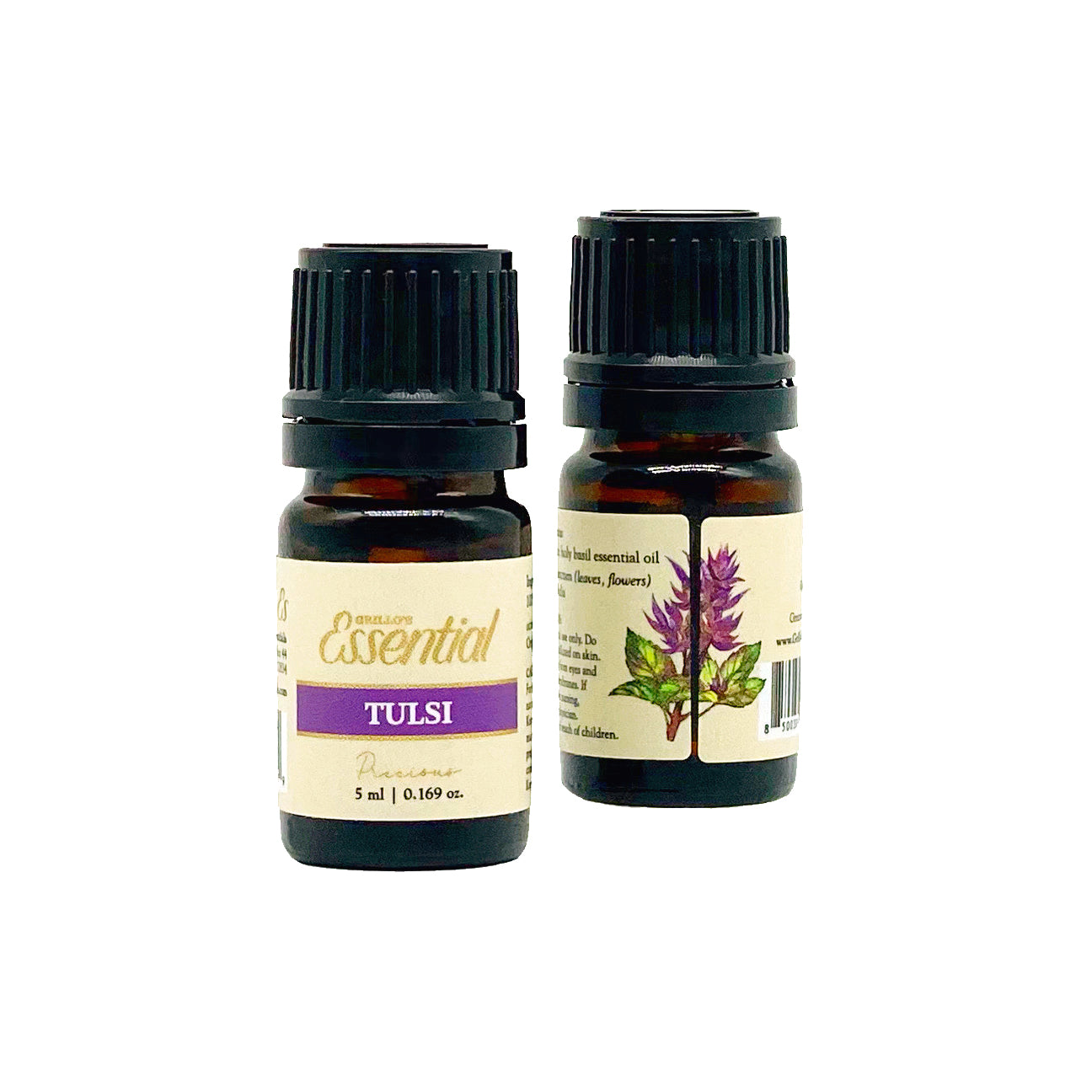 Holy Basil Tulsi Oil  100% Pure Tulsi Holy Basil Essential Oil